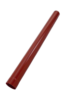 Труба водосточная, сталь, d-100 мм, красный, L-1 м, Aquasystem
